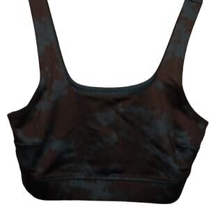 NWT Jenni Intimates XL Black Dark Blue Sports Bra